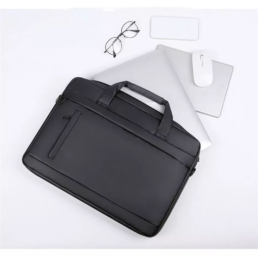 Leather Laptop Bag Business Office Handbag New Briefcase Bag Men product image (5)