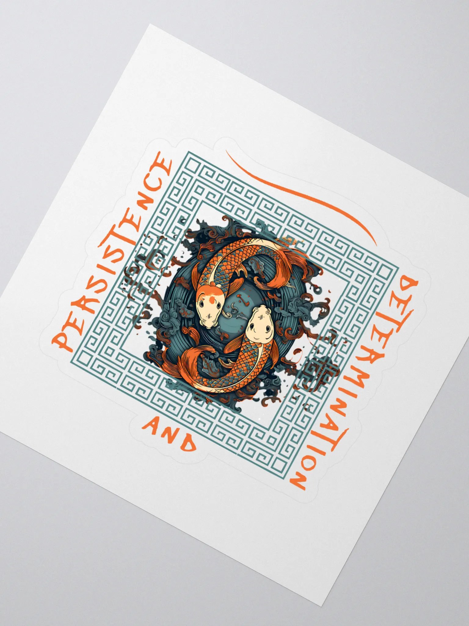Eternal Motion Koi Fish Sticker product image (2)