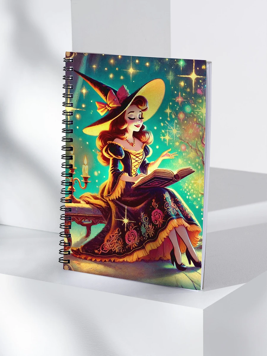 Magical Witch Halloween Spiral Notebook product image (4)