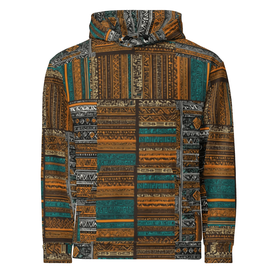 Tribal Ambassador Pattern | Recycled Unisex Hoodie product image (1)