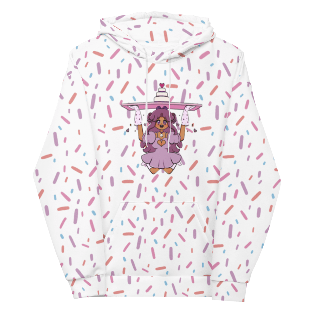 Vanilla Sprinkles Hoodie Unisex Sizing product image (2)