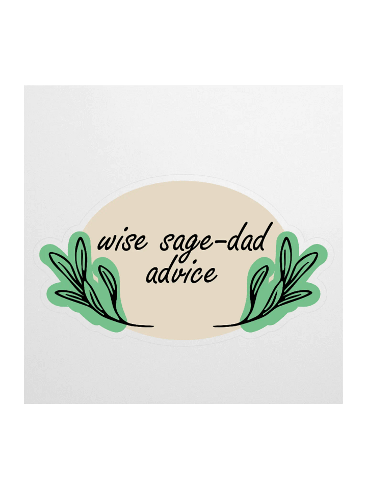 Sage-Dad Sticker product image (3)