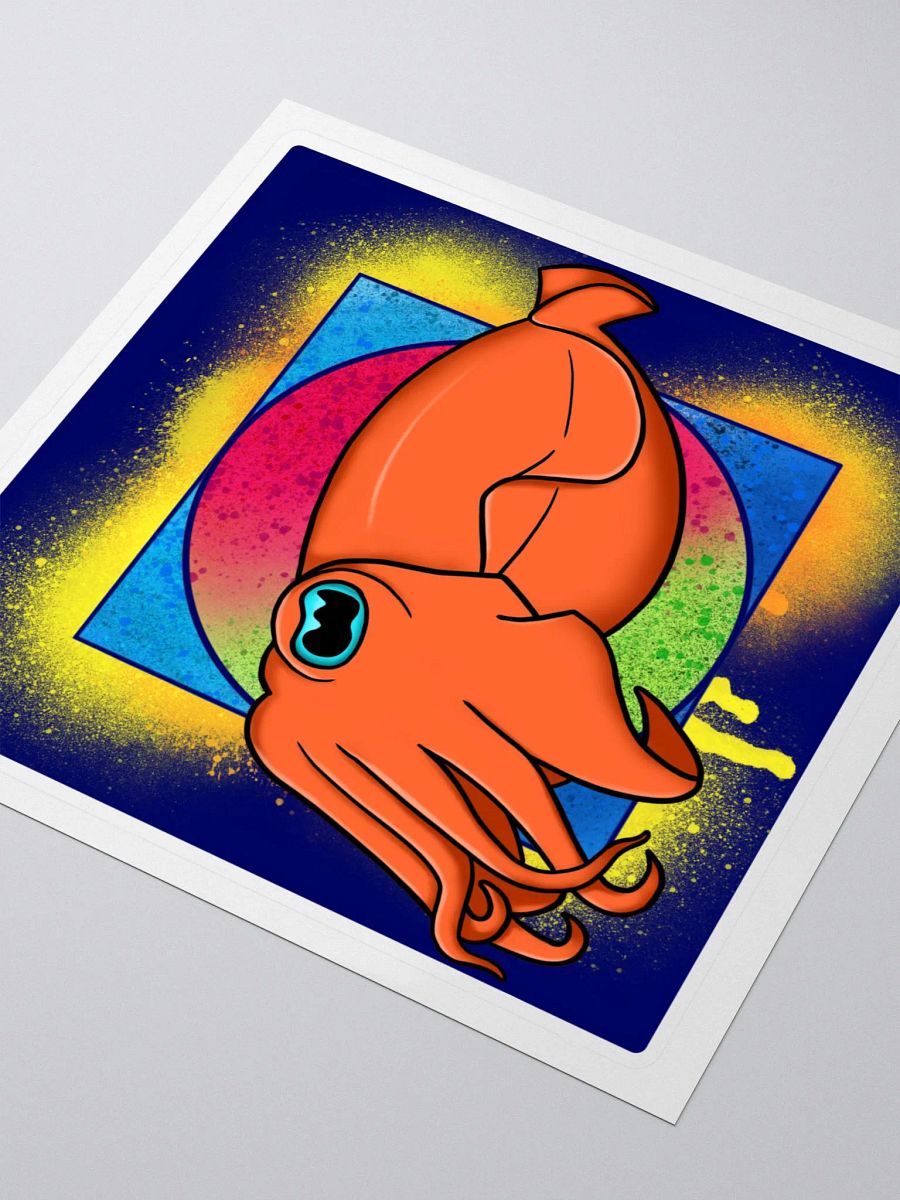 Cuttlefish Graffiti Artist - Sticker product image (3)
