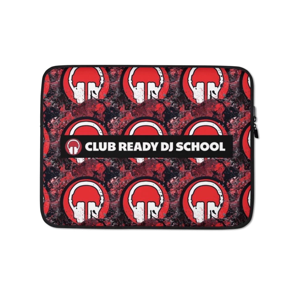 Club Ready DJ School Laptop Sleeve (13" or 15") product image (1)