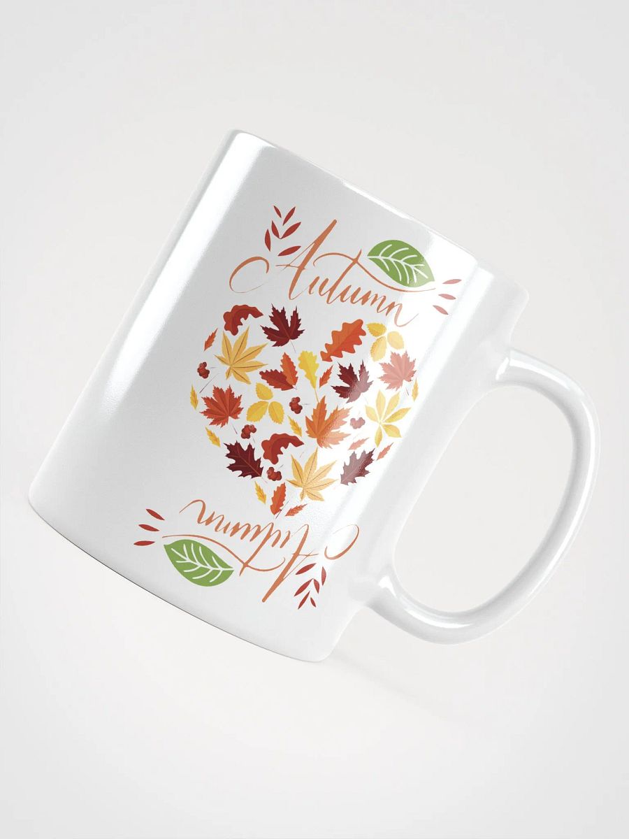 Autumn Leaf Heart Mug product image (10)