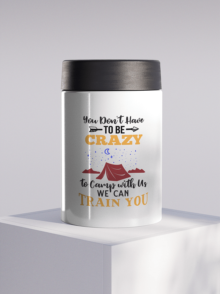 Crazy Camping Stainless Steel Koozie product image (1)