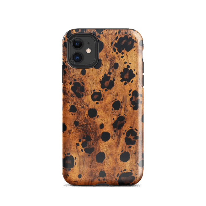 Leopard Wood Effect - Tough Phone Case product image (2)
