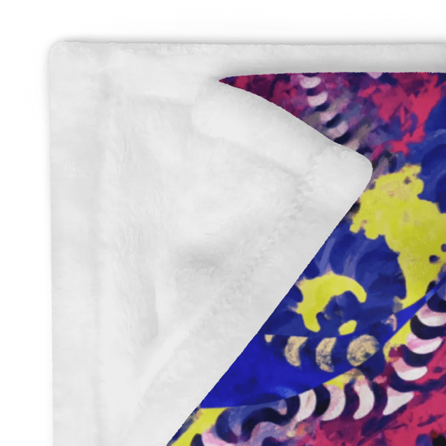 Caribbean Graffiti Throw Blanket product image (24)
