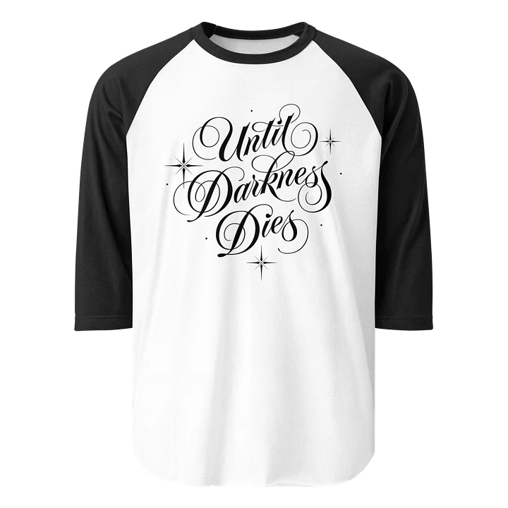 Until Darkness Dies (simple design) Fine Jersey Raglan Tee product image (31)