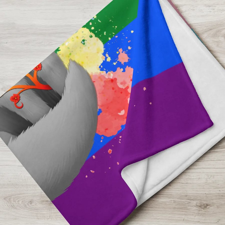 Progress Pride Fox Blanket (2023) product image (5)