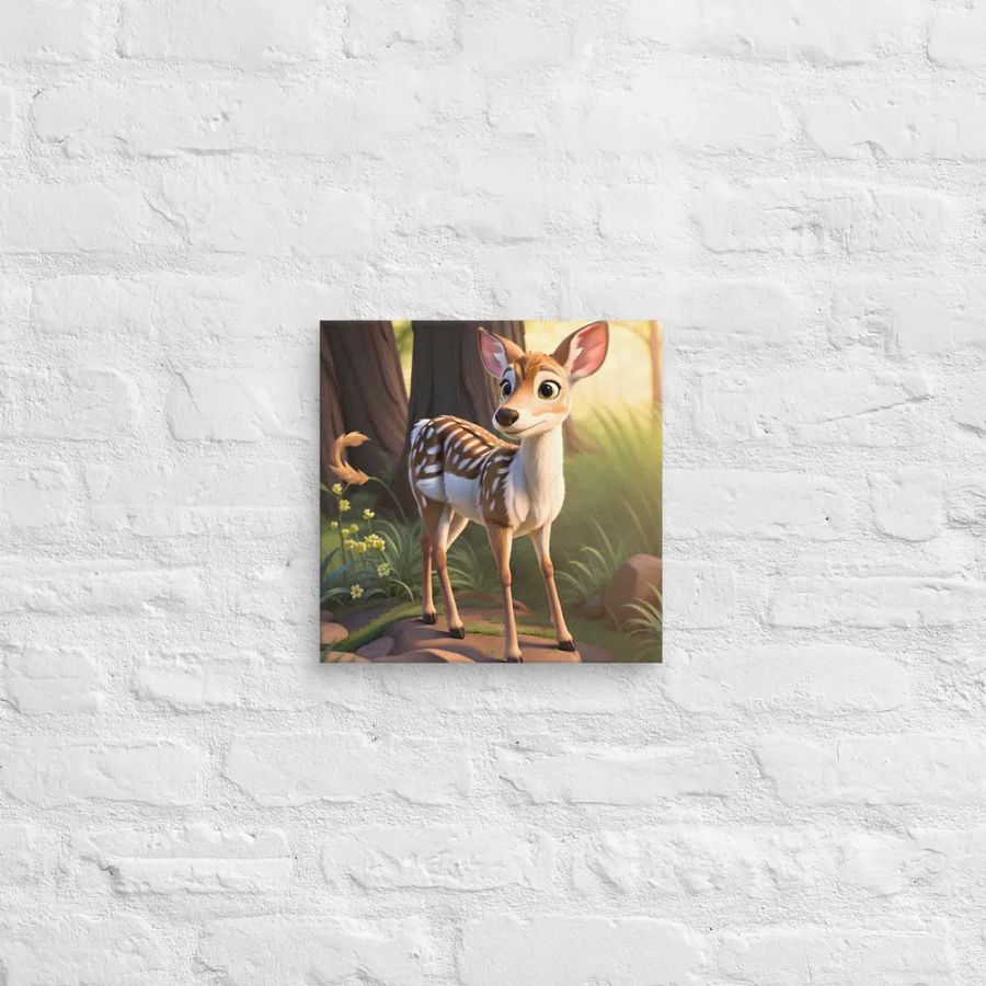 Endangered Species - Mexico - White Tailed Deer Canvas Art product image (12)
