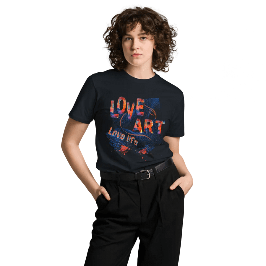 T Shirt for the artist mom “ Love Making Art’  Perfect gift f product image (8)