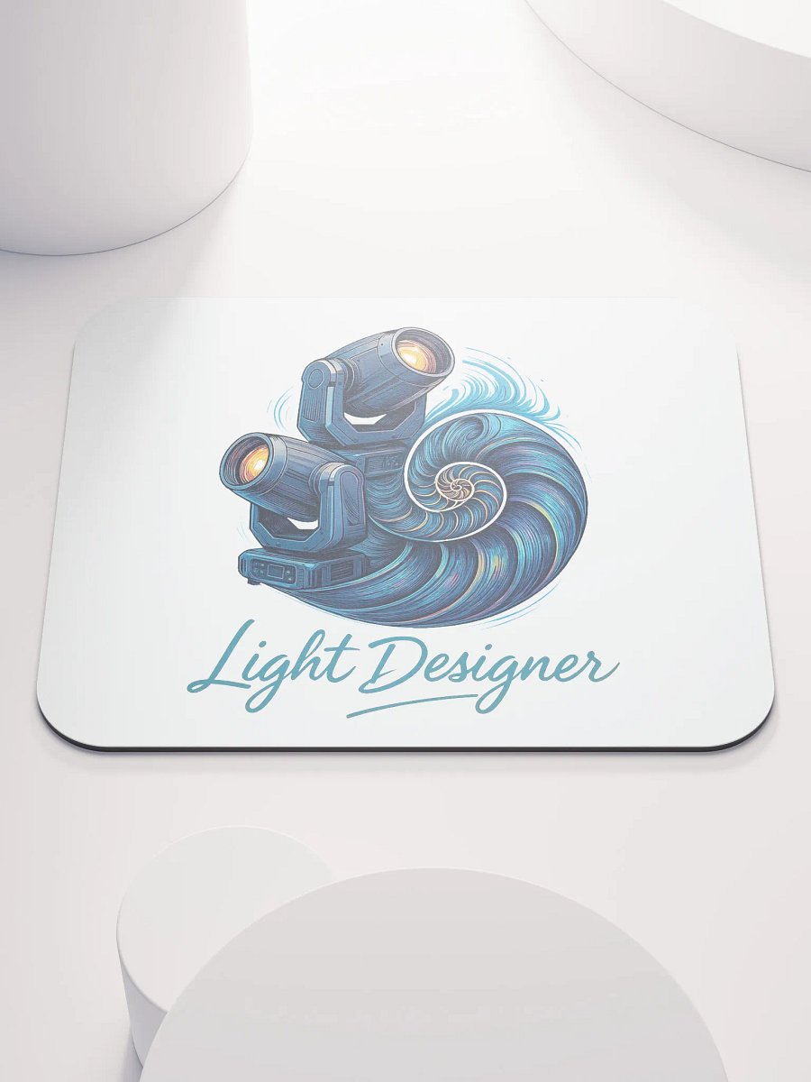 Theatrically Jerry: "LD Nautilus" Light Designer Mouse Pad product image (1)