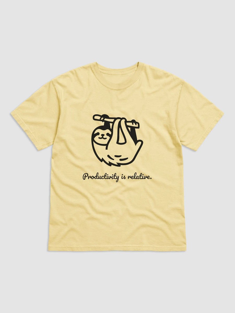 Productivity is Relative T-shirt – Perfect for the Laidback Overachiever product image (1)