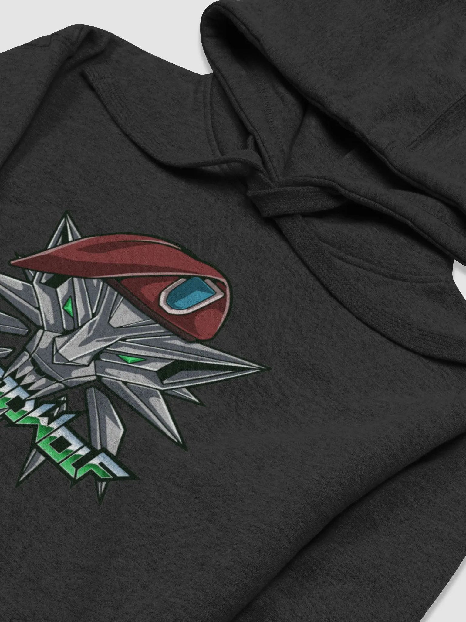 Metallic Wolf Graphic Premium Hoodie product image (3)