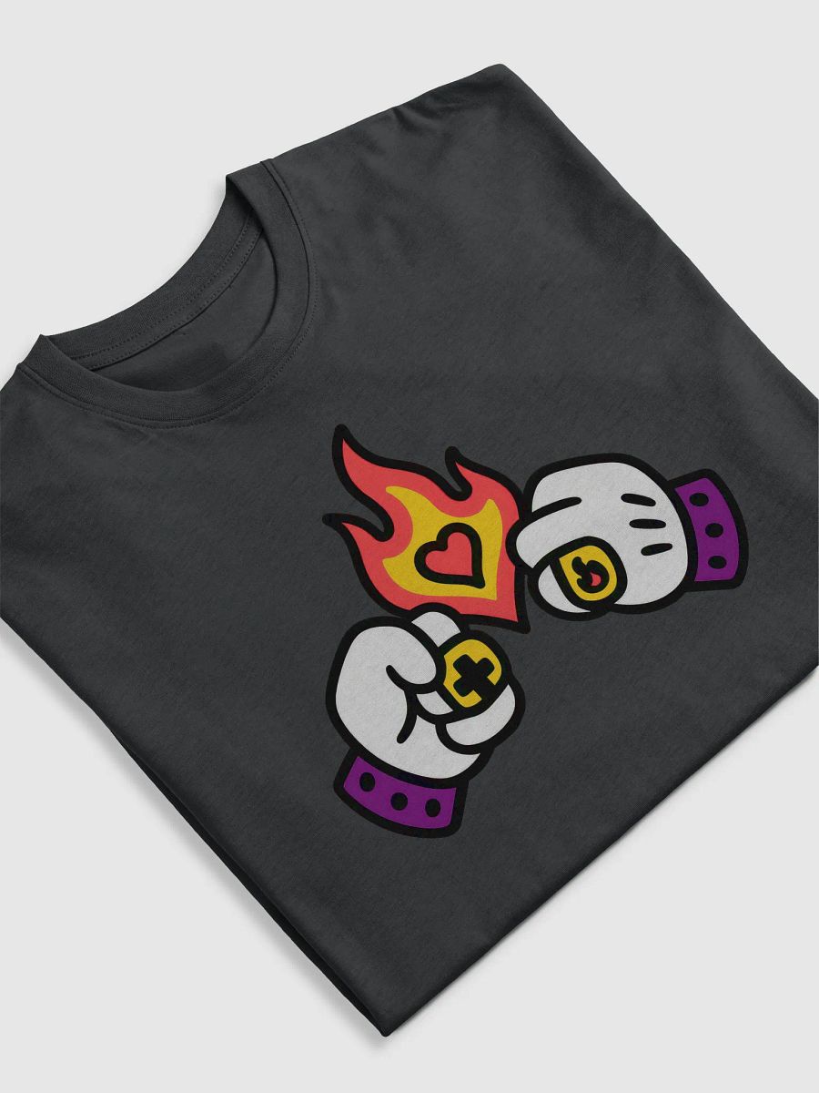 Flame Heart Streetwear T-shirt product image (31)