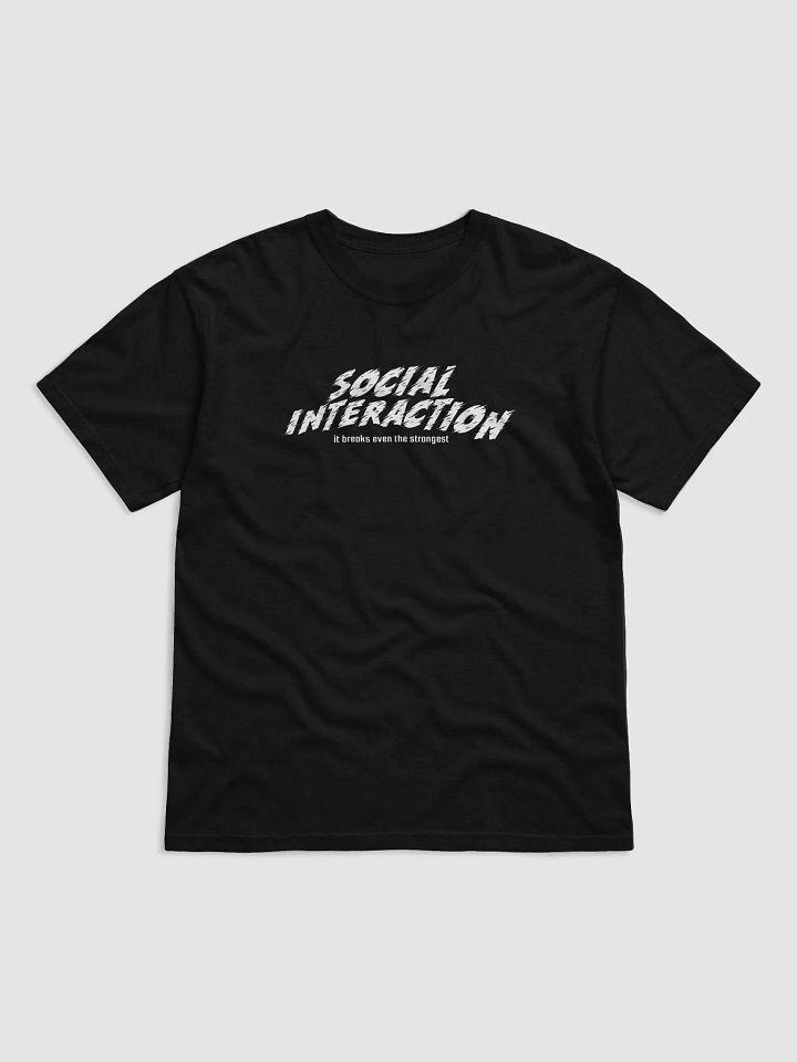Scary Social Interaction Humor Tee product image (1)