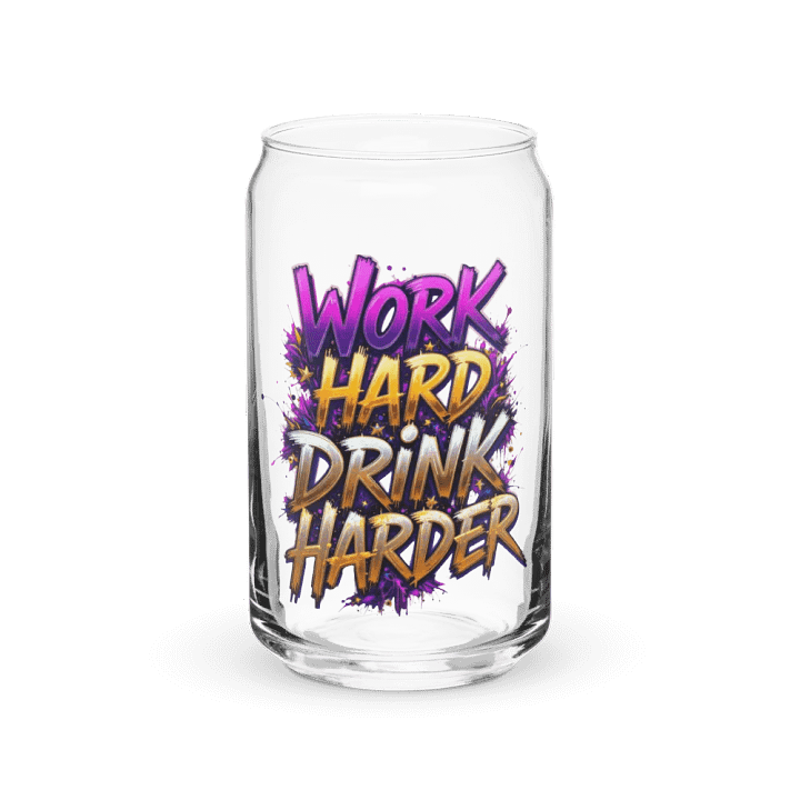 Graffiti-inspired Can-Shaped Glass product image (2)
