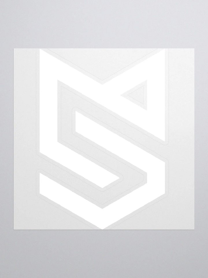 Brand Sticker (white) product image (1)