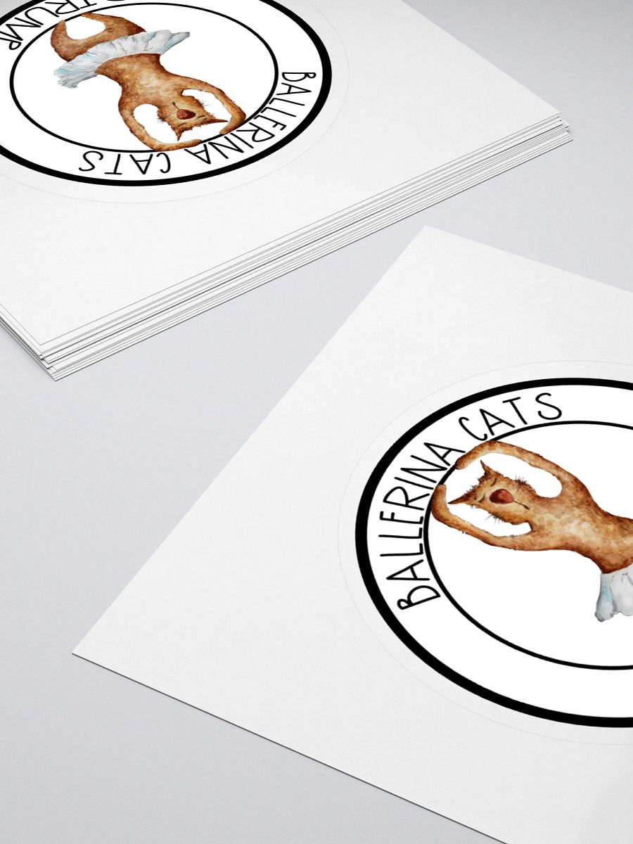 Ballerina Cats For Trump Sticker product image (4)