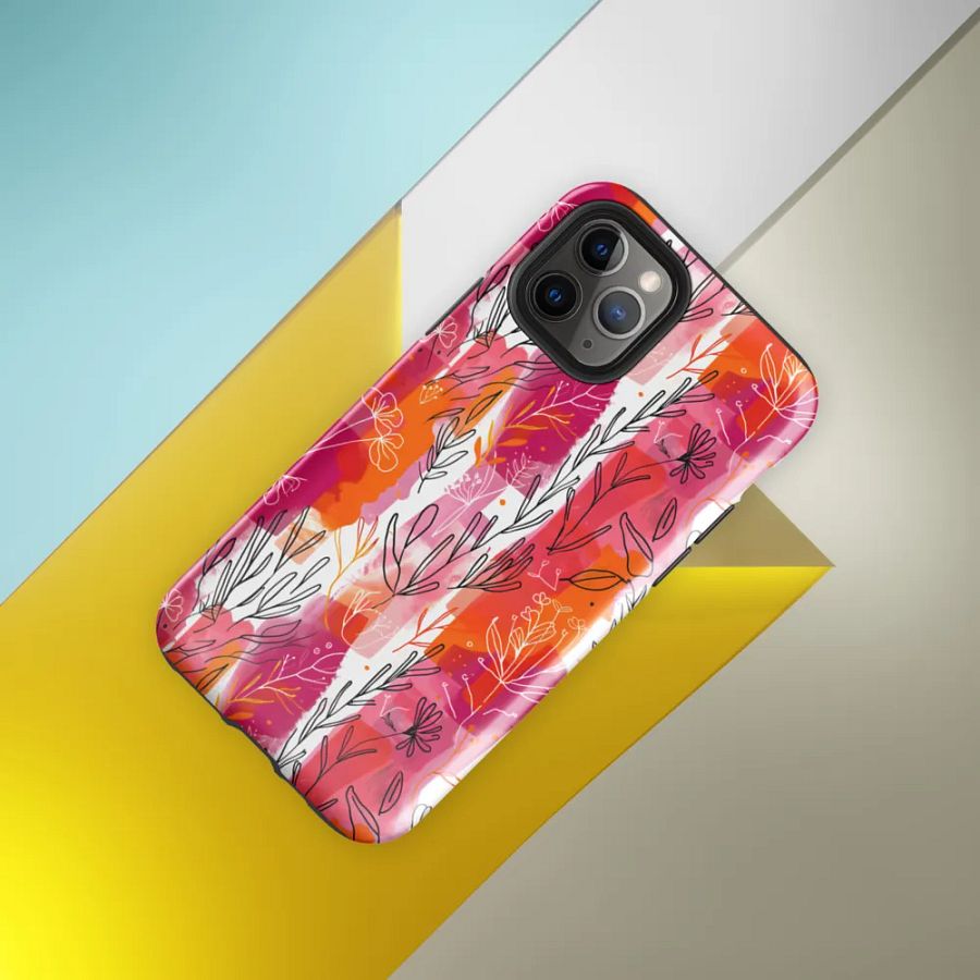 Botanical Burst Tough Case for iPhone® product image (33)