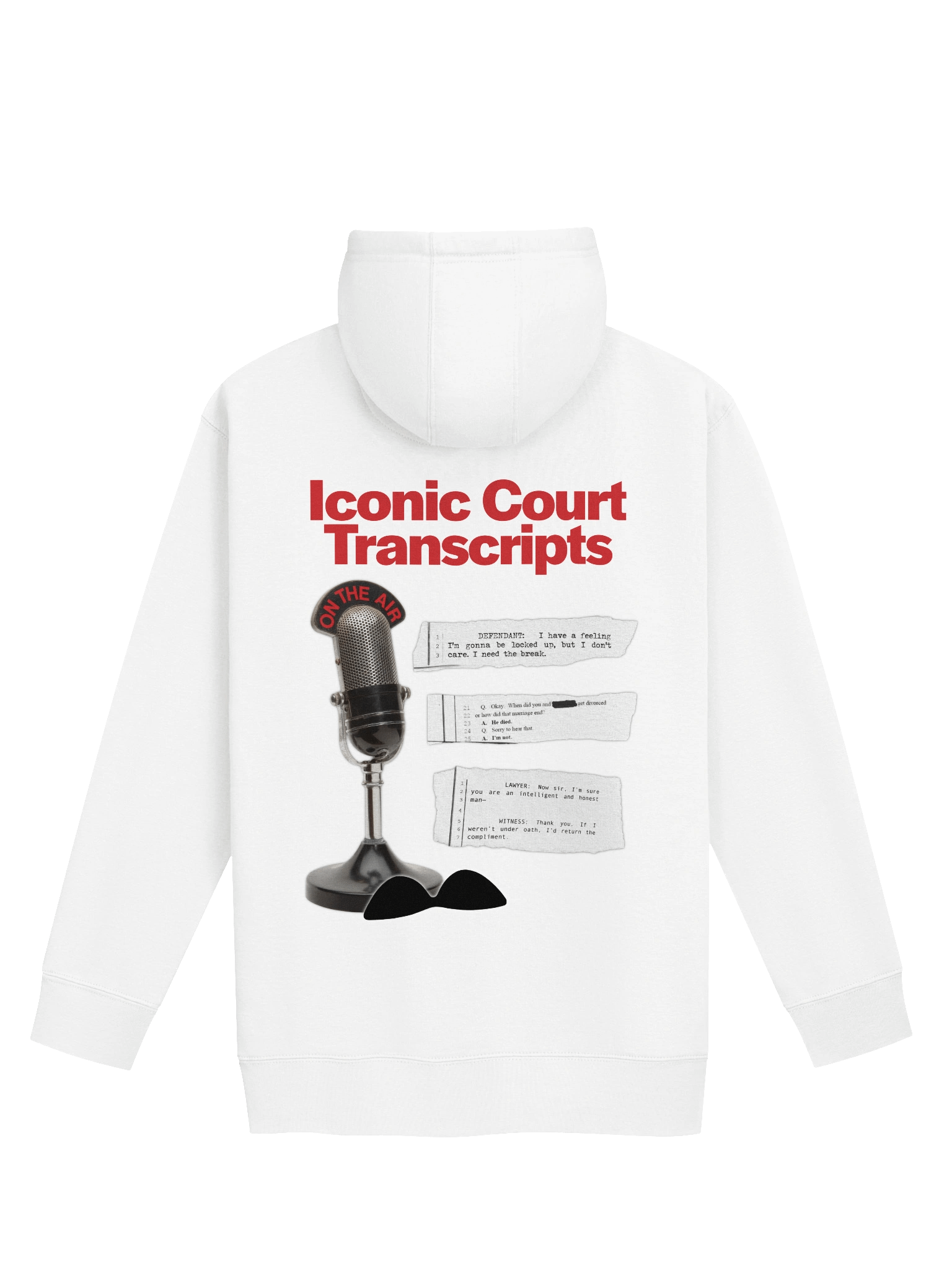 Iconic Court Transcripts Circus Hoodie product image (2)