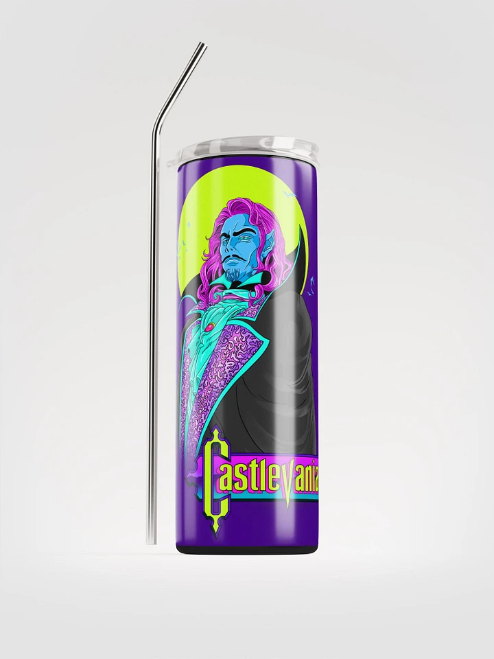 Castlevania Neon Tribute Steel Tumbler product image (2)