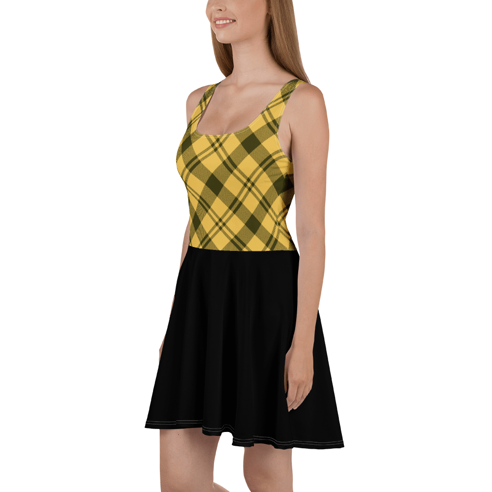 Zabu Plaid Paradise Sleeveless Skater Dress product image (1)