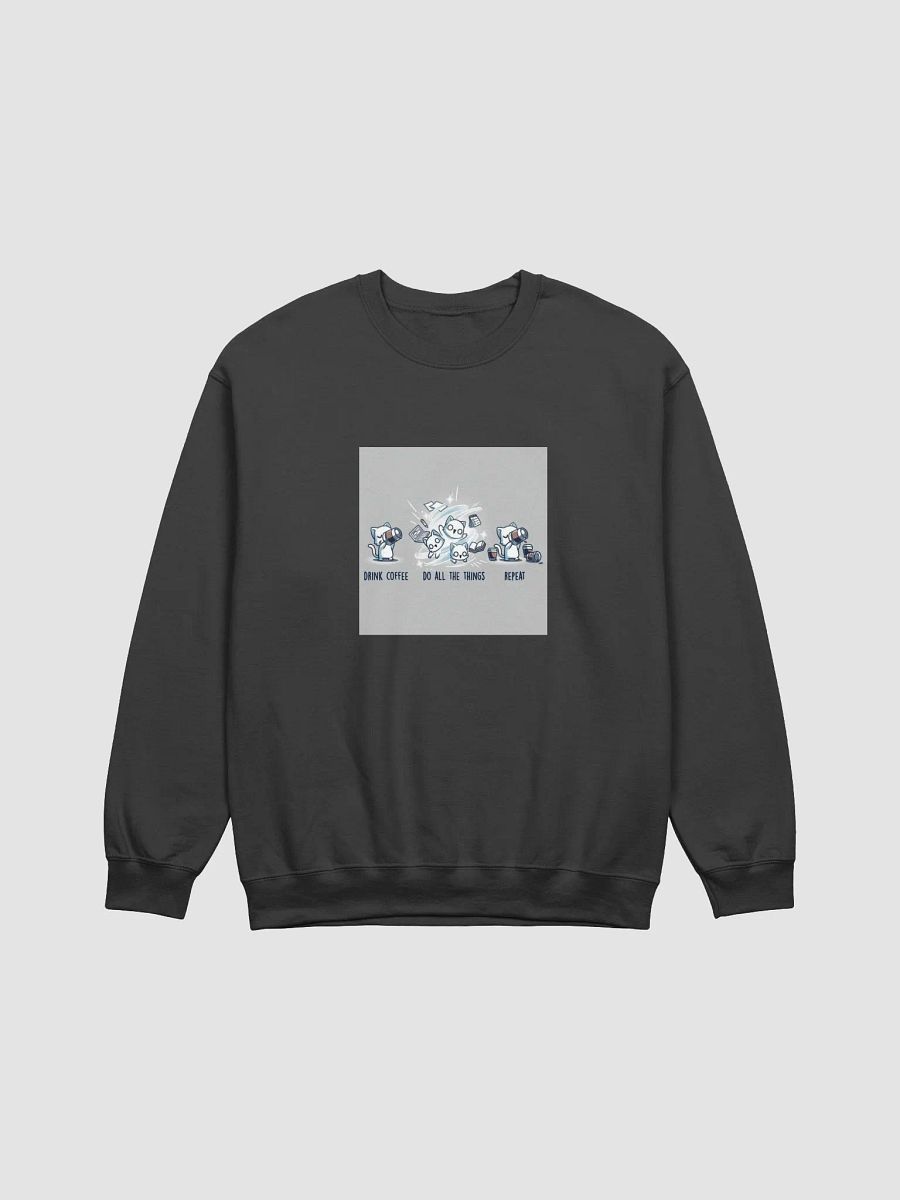 Coffee Cat Chaos Crewneck product image (4)