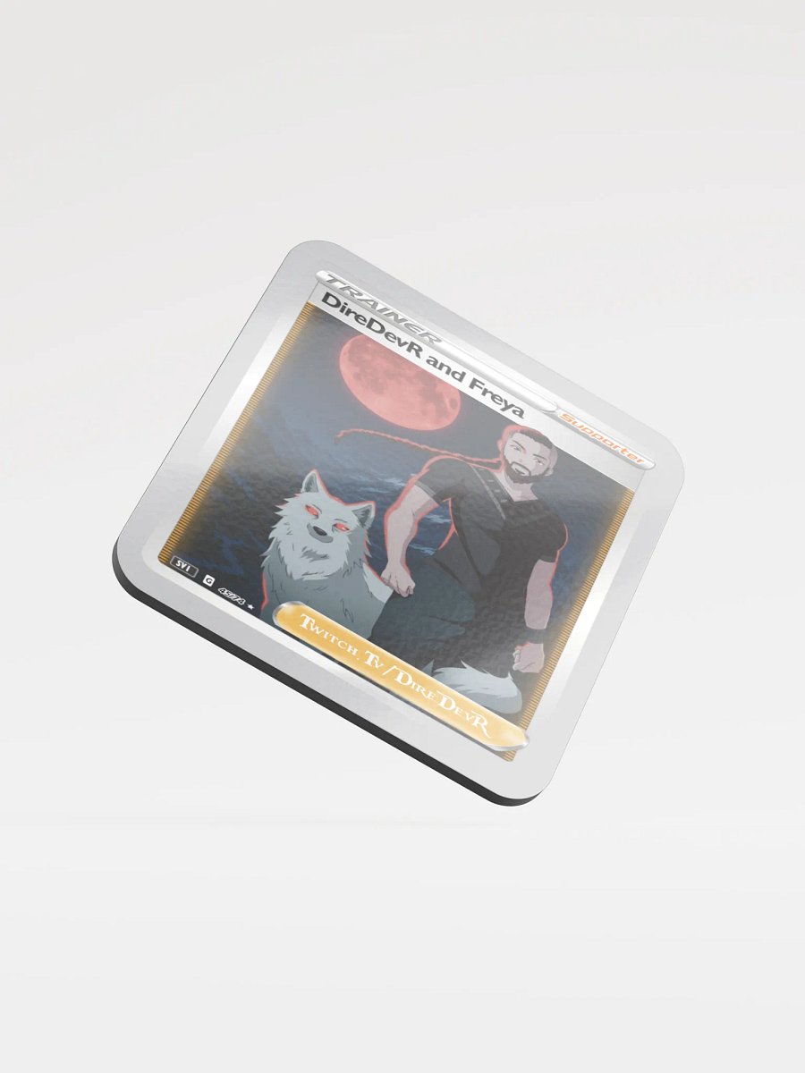 Trainer Card Coaster product image (2)