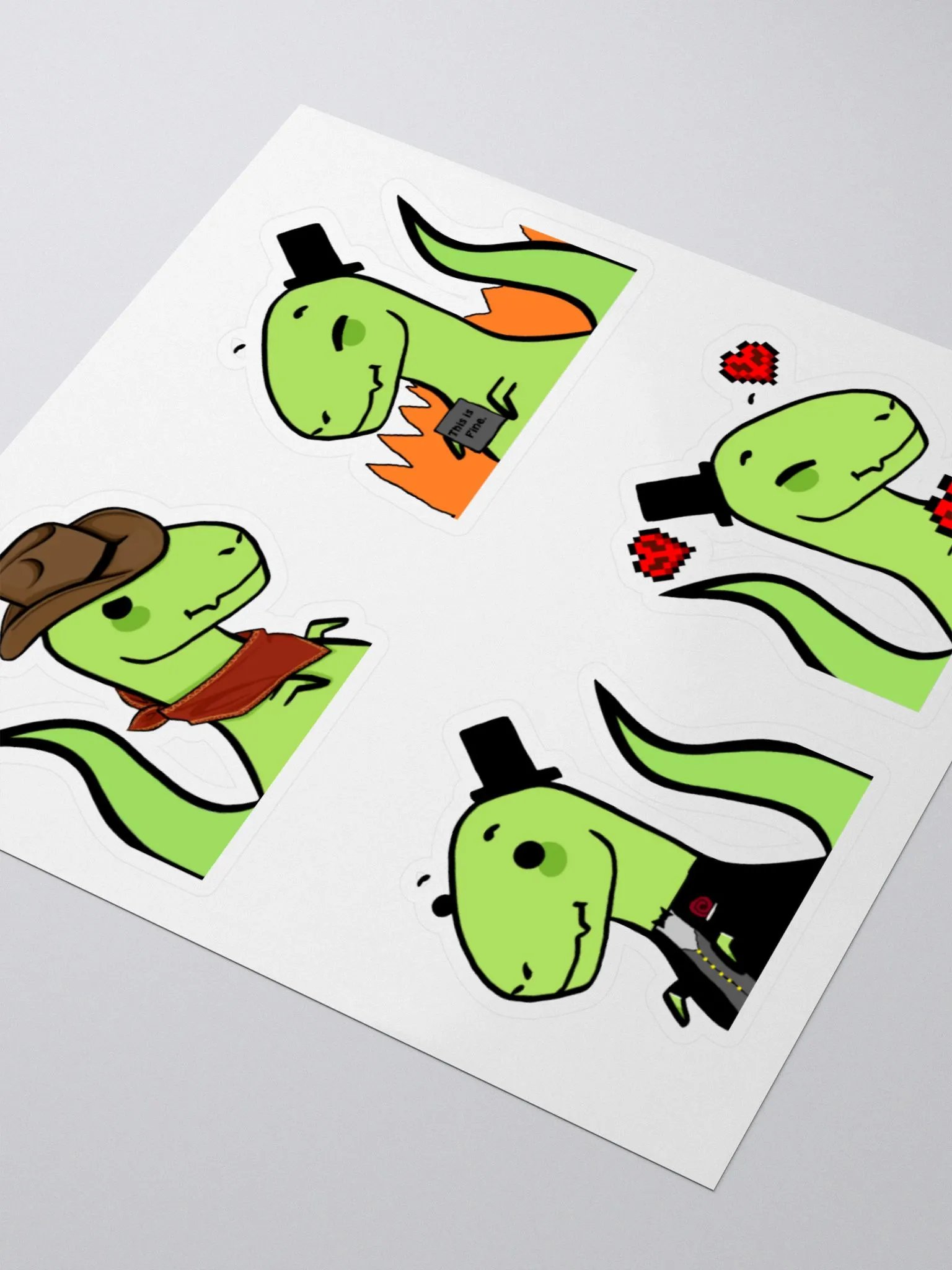 Rexirillion Emote Sticker Pack product image (3)