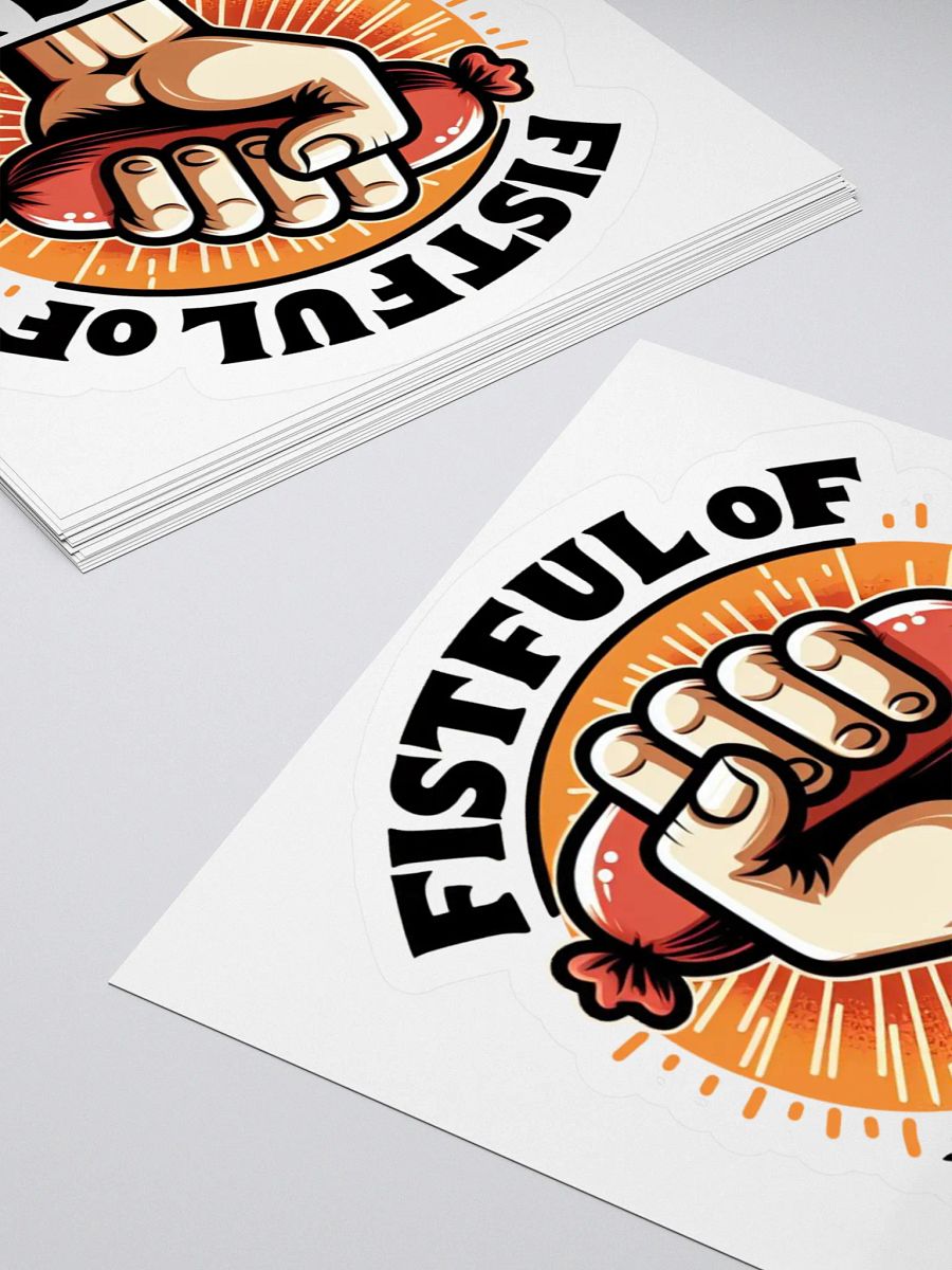 Fistfull of Sausage Sticker product image (10)