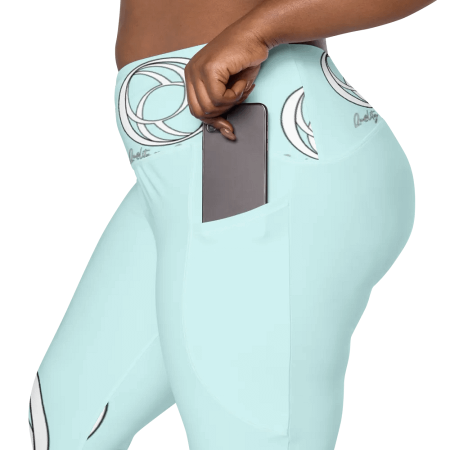 Women's Leggings (Lt.Cyan) product image (9)