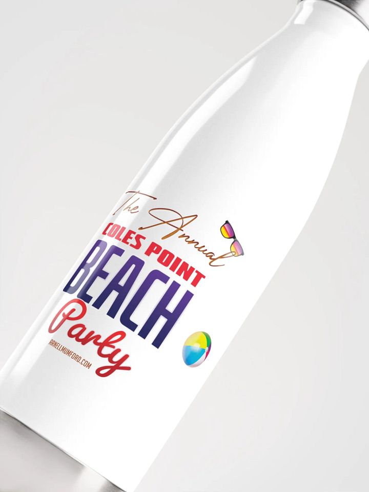 Coles Point Beach Party Water Bottle product image (2)