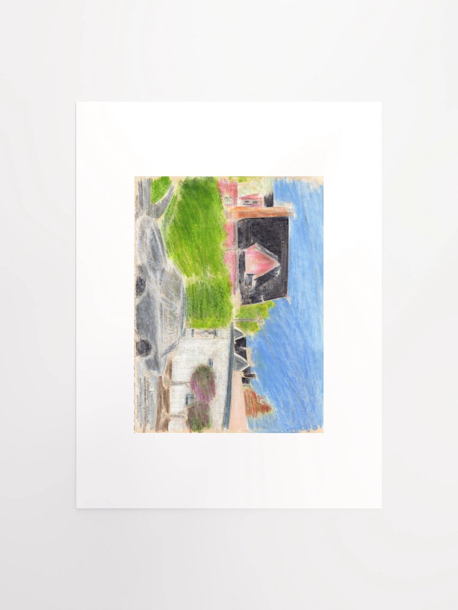 Behind Papa Haydn's 10.08.86 print product image (1)