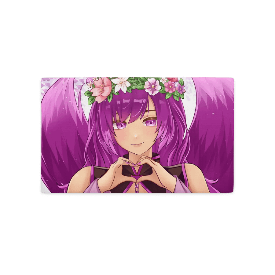 Floral Heart Anime Premium Pillow Case product image (2)