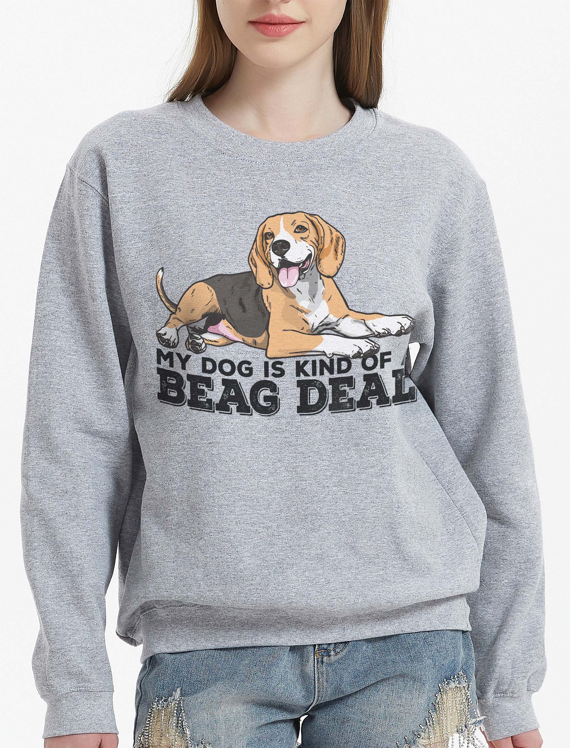 Beag Deal Sweatshirt of a Beagle(Tricolor) | Funny Shirt for Beagle Paw-rents product image (24)
