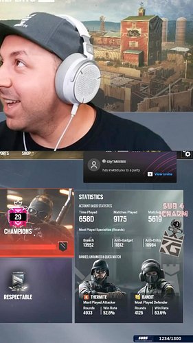 New Invite Bug Random People Can Invite You, even if they are not on your friends list.
.
.
.
.
.
.
.

#rainbowsixsiege #r6 #...