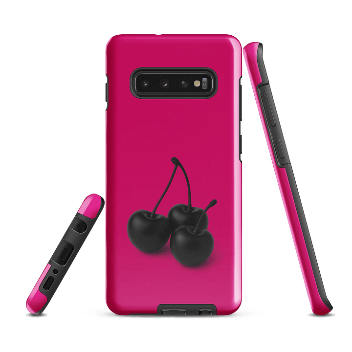 Magenta Black Cherry Cherry Cherries Glossy Cherries Samsung® Tough Case product image (2)