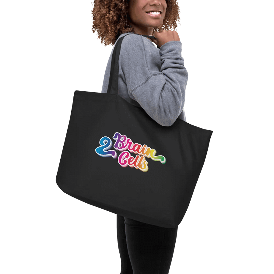 Vintage Rainbow 2 Brain Cells Tote Bag product image (4)