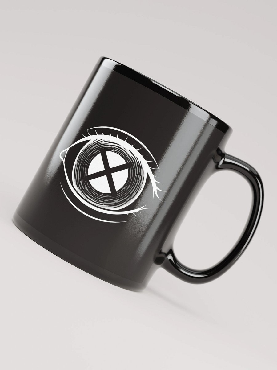 Fetish X Killer F.X.K. Stitch X & Eye Logo Black Mug product image (8)