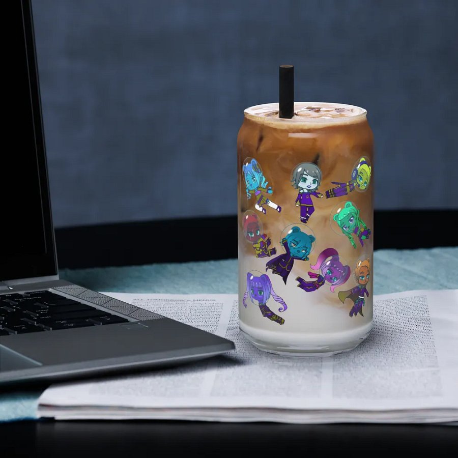 The Shadow Bears (Floating) can-shaped glass product image (3)