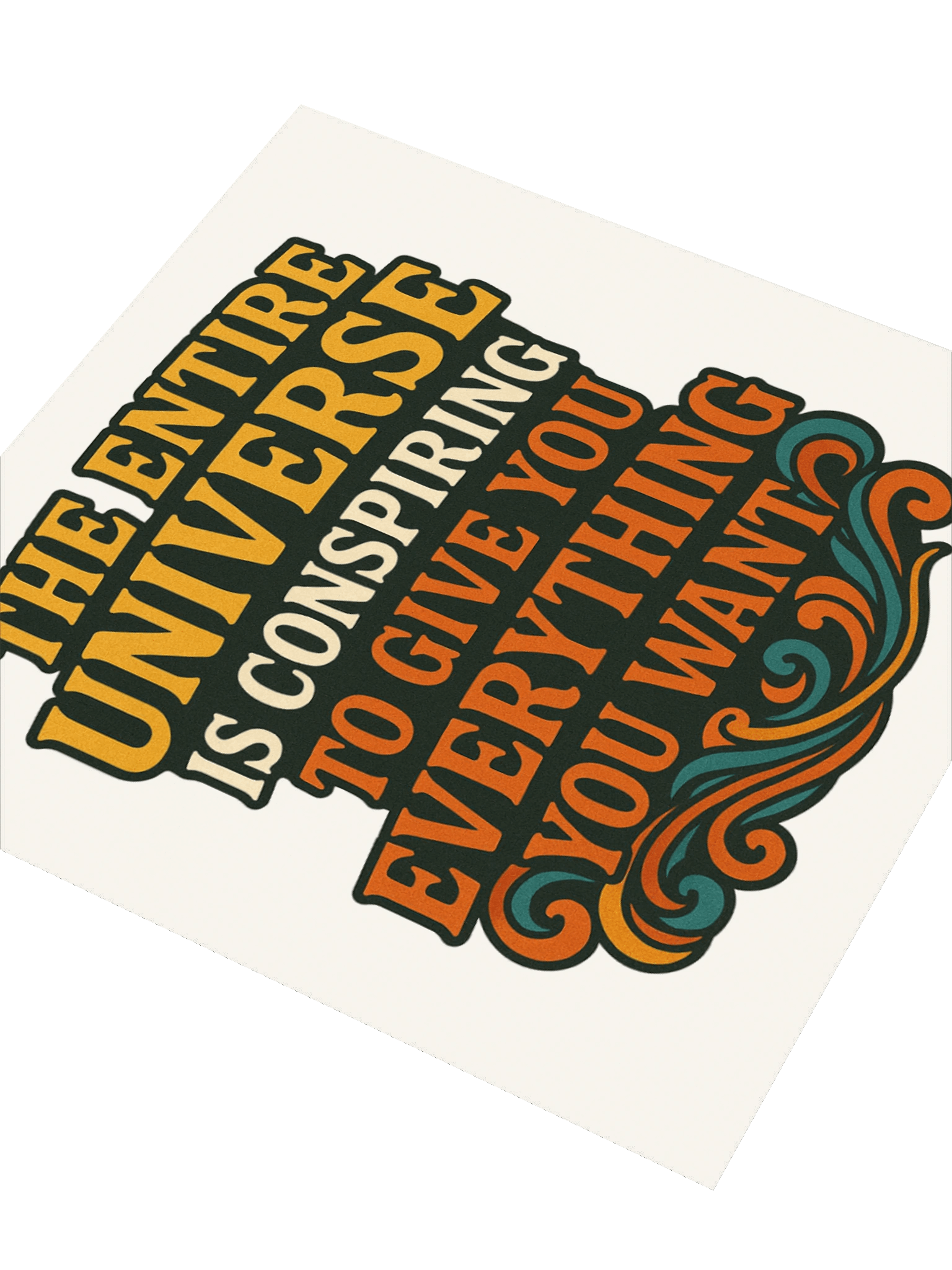 Universe is Conspiring Sticker product image (6)