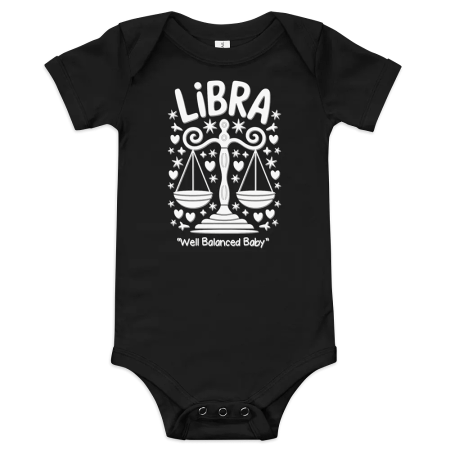 Zodiac Balance Baby Onesie product image (1)