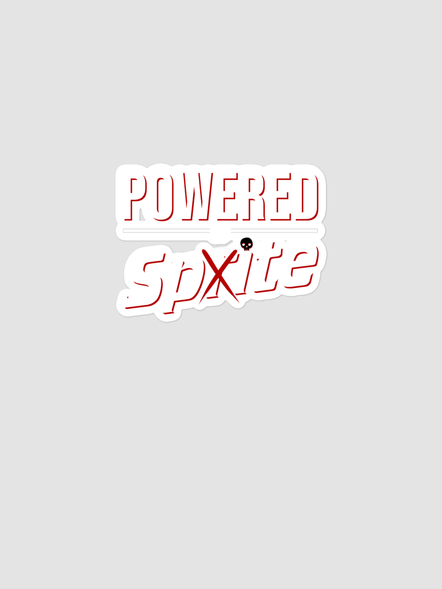 Powered by Spite Bubble-free stickers product image (1)