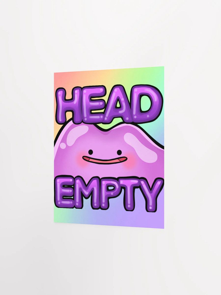head empty poster product image (2)