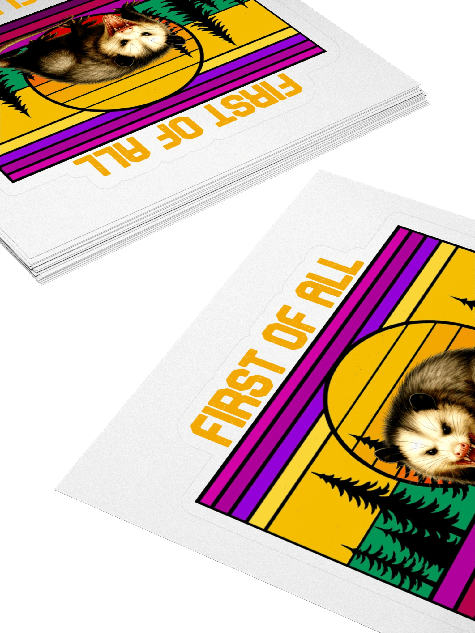 PASP Possum “I’m A Delight” Sticker - Fall product image (4)