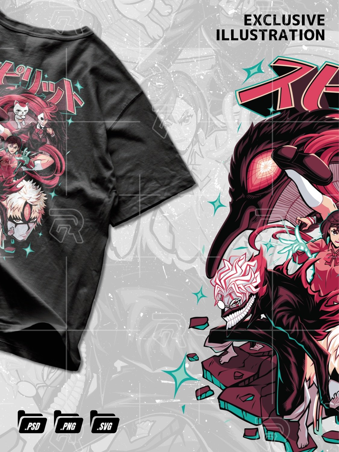 Spirit Clash – スピリット (Inspired by Dandadan) product image (3)