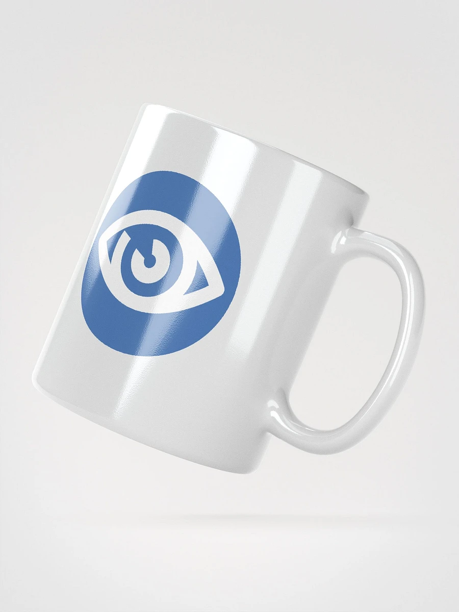 Circle Logo Coffee Mug - White product image (4)