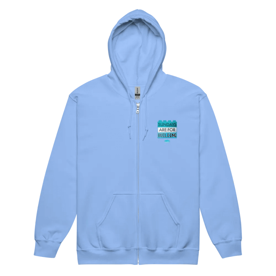Sundays Are For Building Zip-Up Hoodie product image (3)